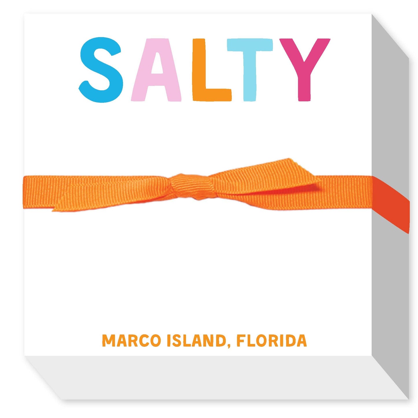 SALTY CHUBBIE NOTEPAD AVAILABLE PERSONALIZED
